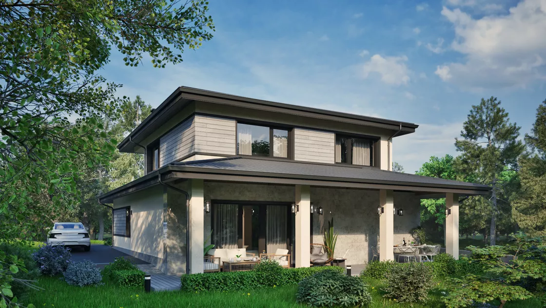 Проект на къща в с. Войнеговци