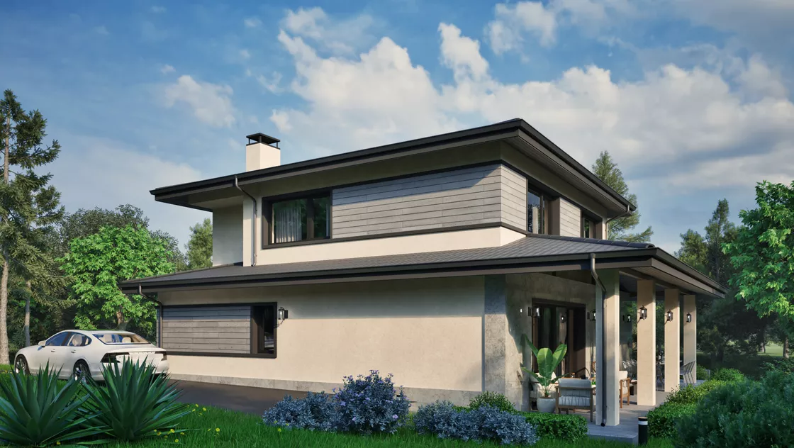 Проект на къща в с. Войнеговци