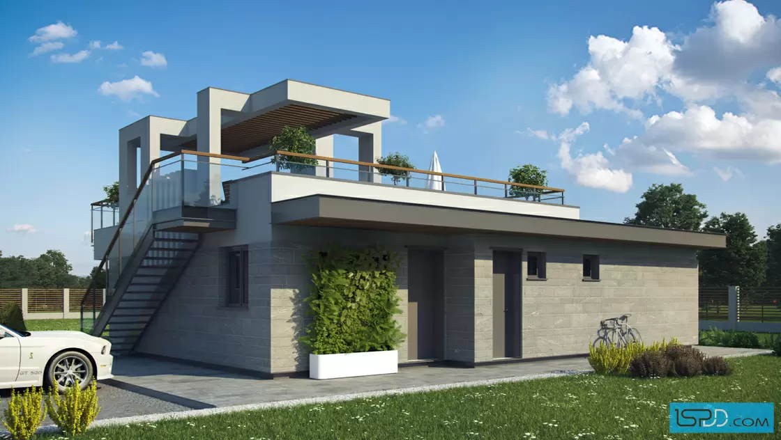 Проект на къща в гр. Кавала