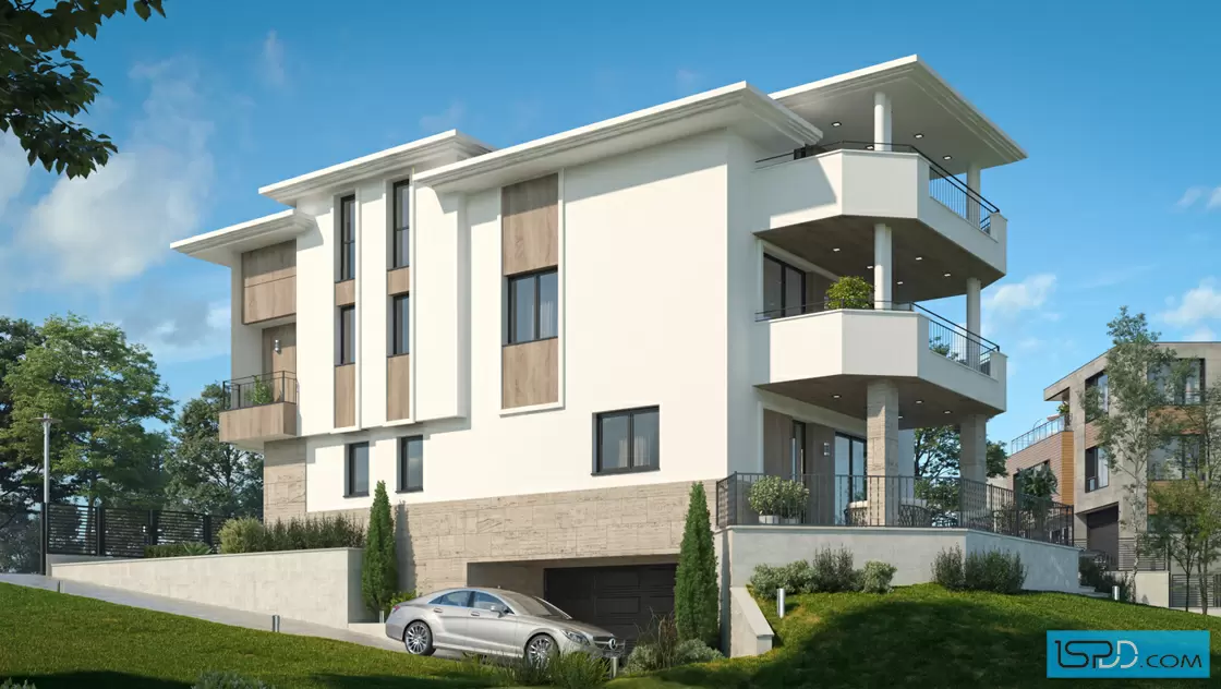 Проект на къща в гр. Банкя