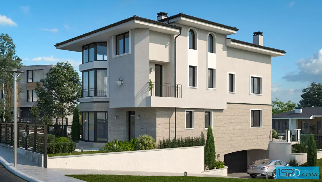 Проект на къща в гр. Банкя