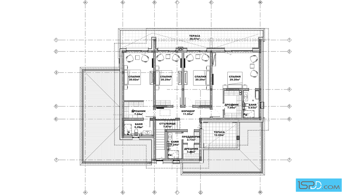 План на втори етаж