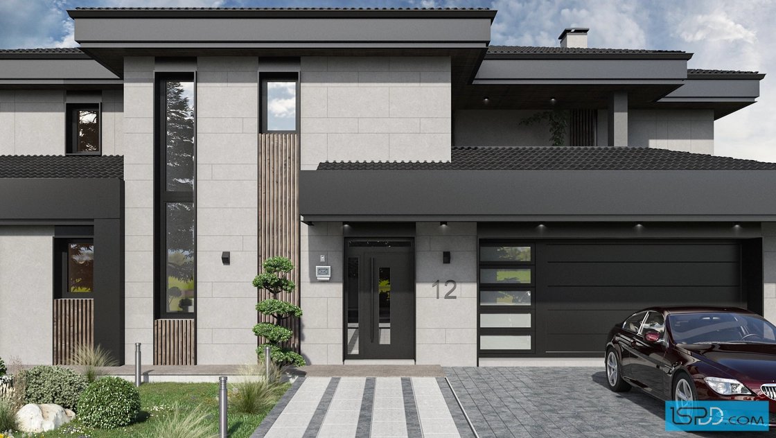 Проект на къща в гр. Банско