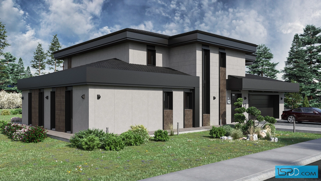 Проект на къща в гр. Банско