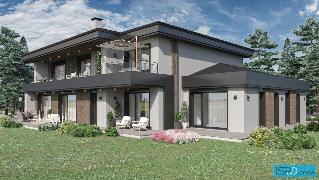 Проект на къща в гр. Банско