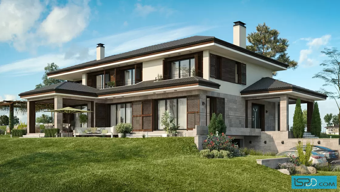 Проект на къща в гр. Благоевград