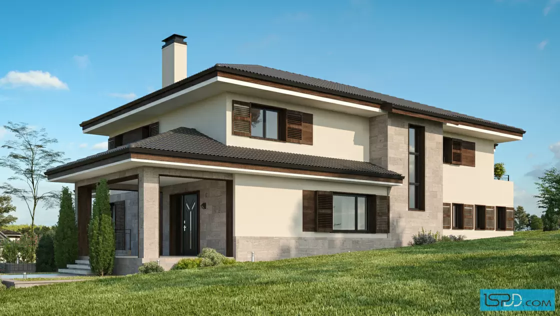 Проект на къща в гр. Благоевград