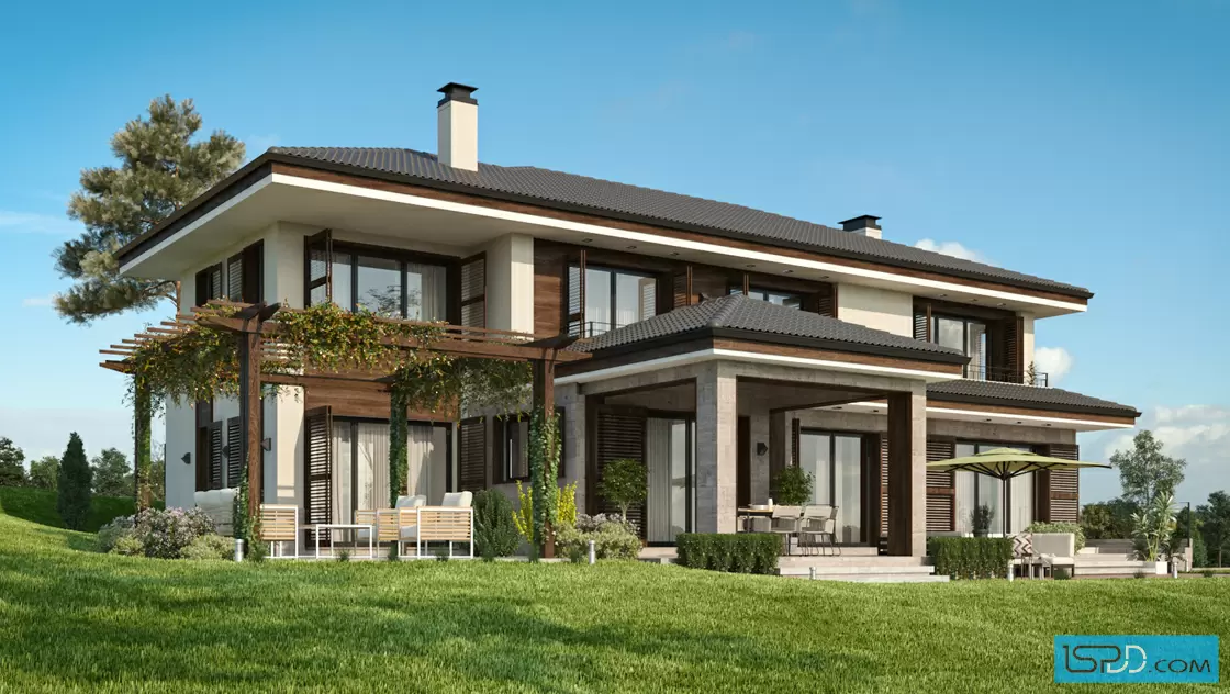 Проект на къща в гр. Благоевград