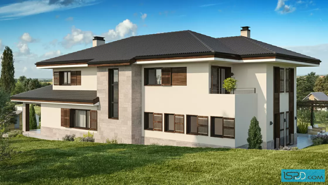 Проект на къща в гр. Благоевград