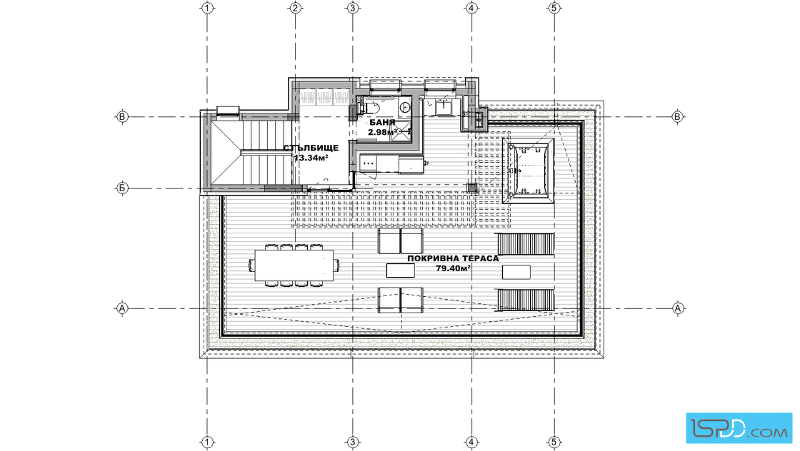 План на трети етаж