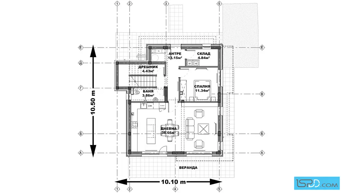 План на първи етаж