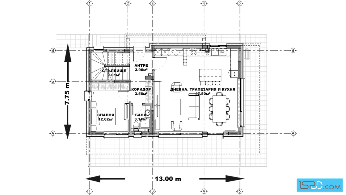 План на първи етаж