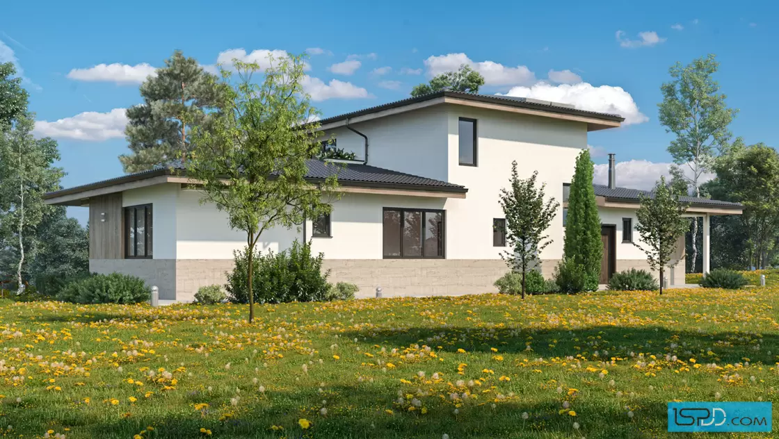 Проект на къща в с. Габра