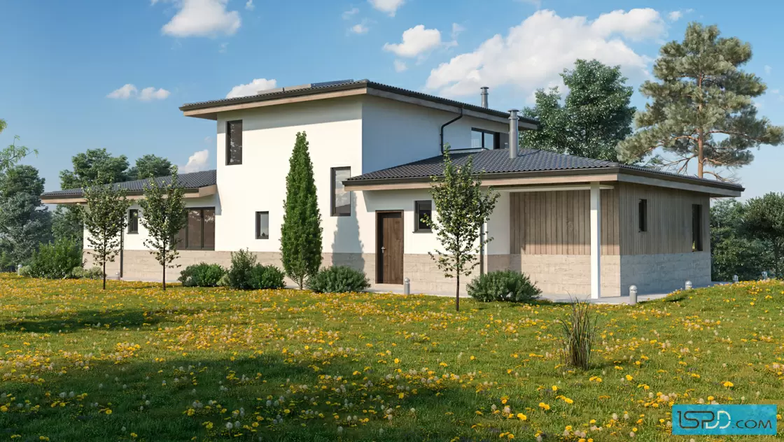 Проект на къща в с. Габра