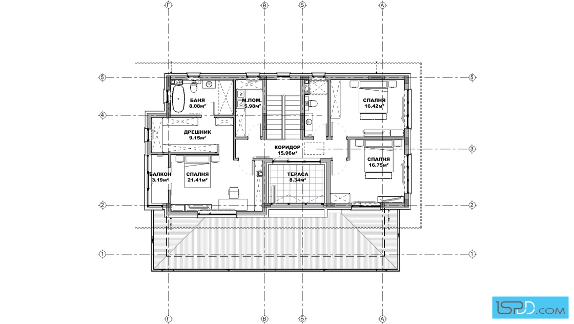 План на втори етаж