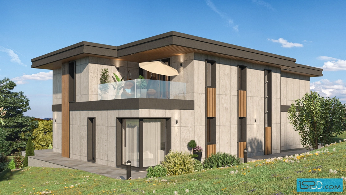 Проект на къща в с. Горна Малина