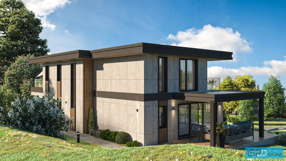 Проект на къща в с. Горна Малина