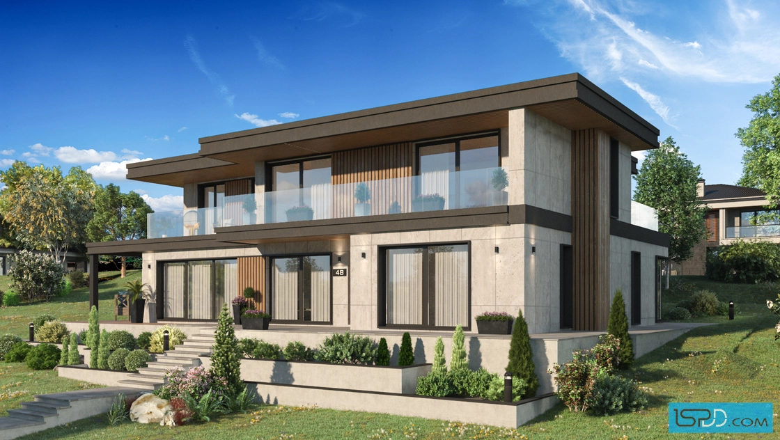 Проект на къща в с. Горна Малина