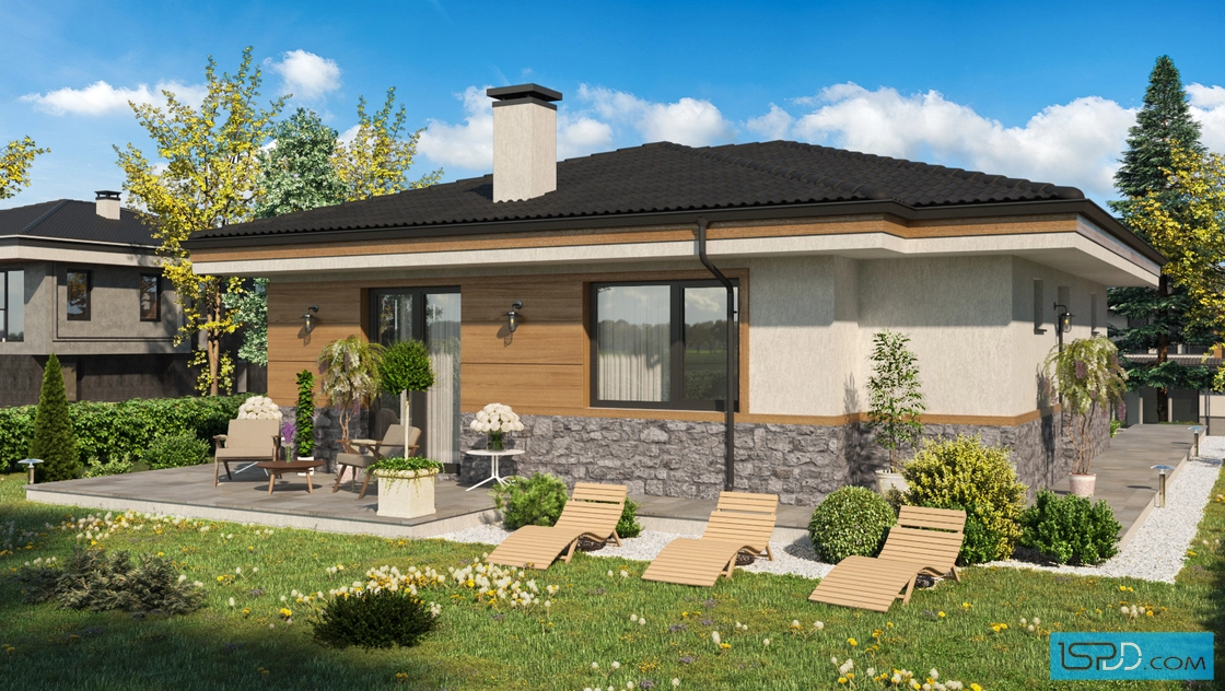 Проект на къща в гр. Хисаря