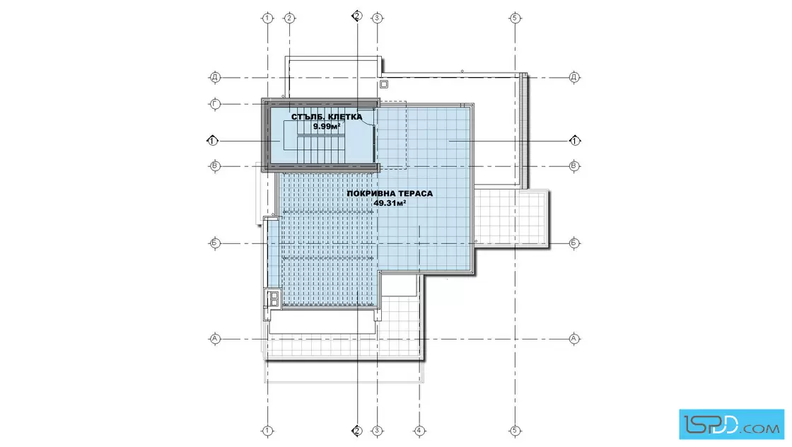 План на покрива