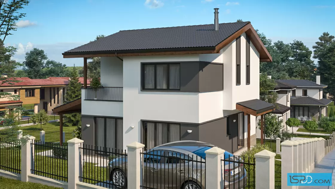 Проект на къща в с. Иваняне