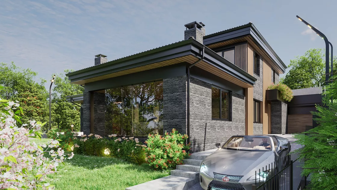 Проект на къща в гр. София