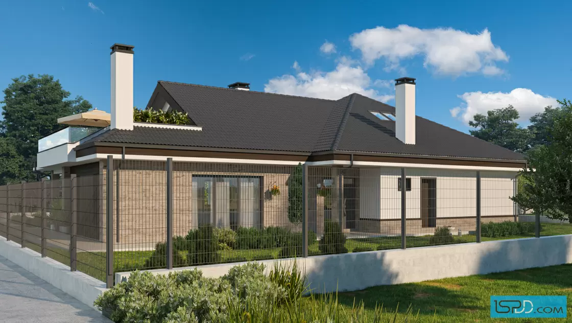 Проект на къща в с. Крапец