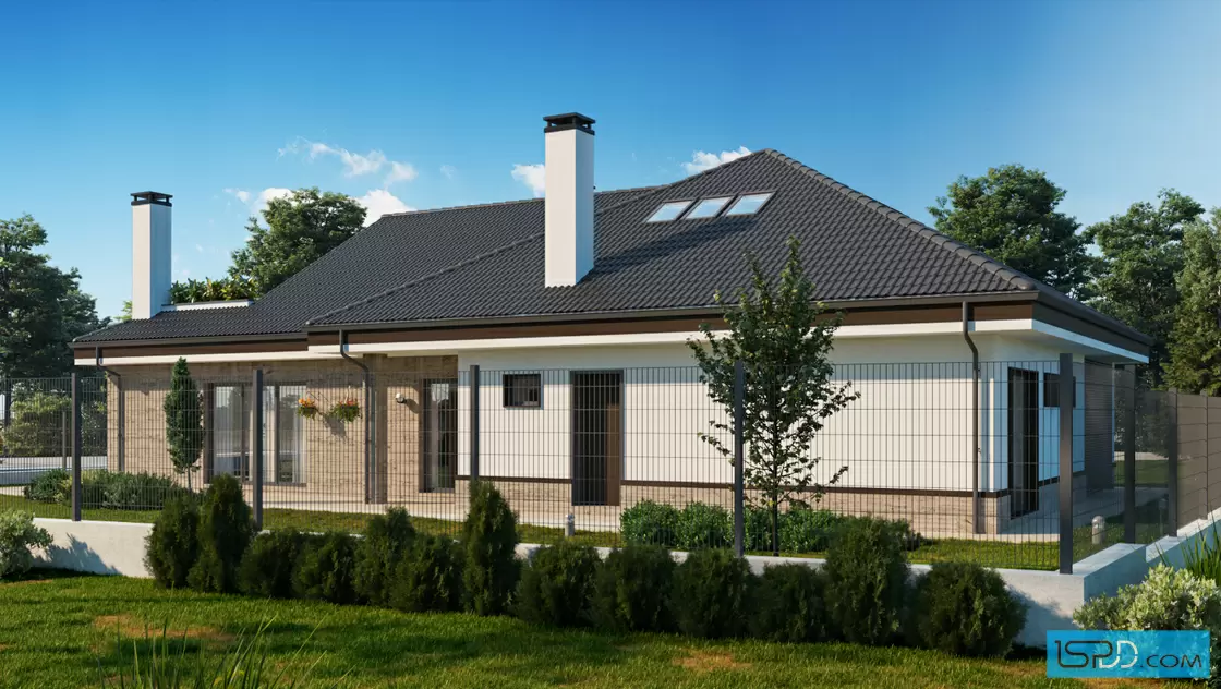 Проект на къща в с. Крапец