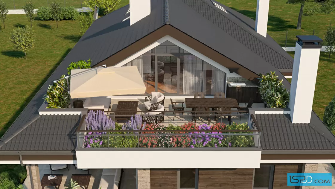 Проект на къща в с. Крапец