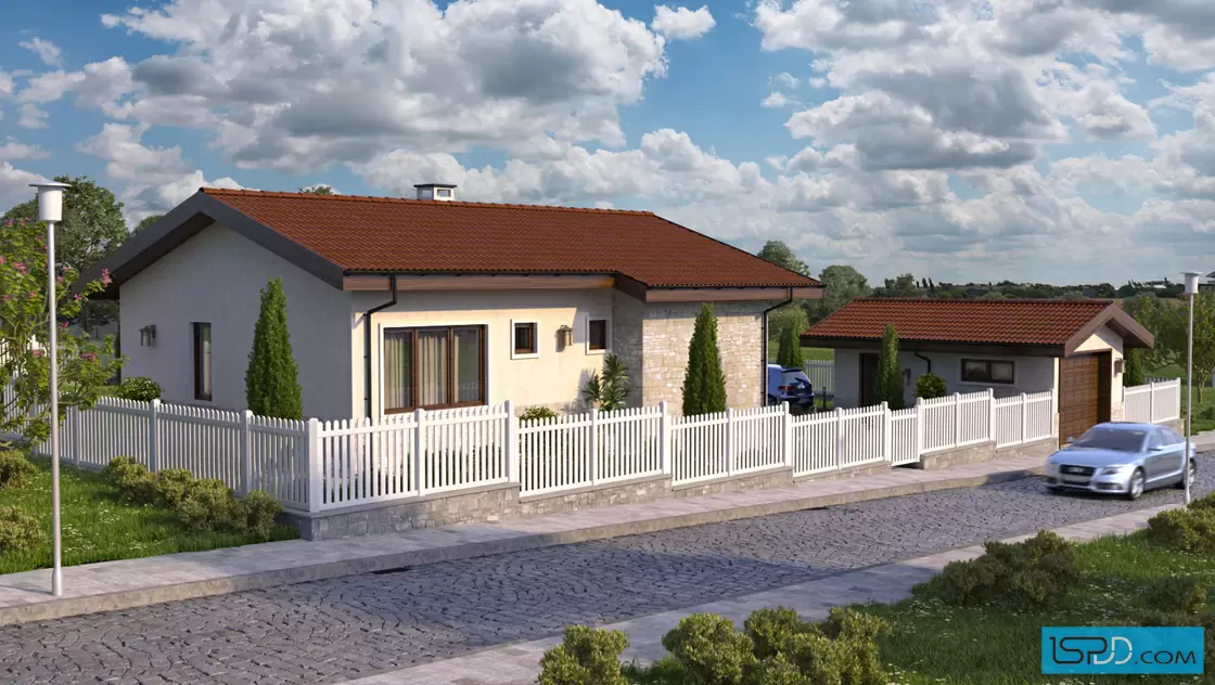 Проект на къща в гр. София