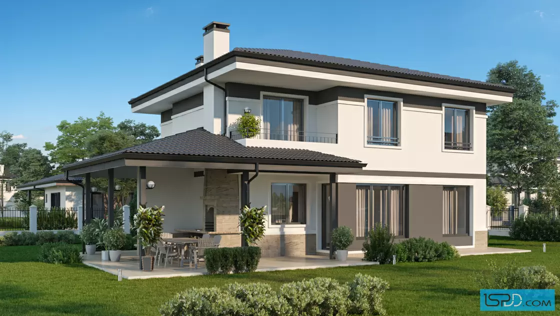 Проект на къща в с. Лесново