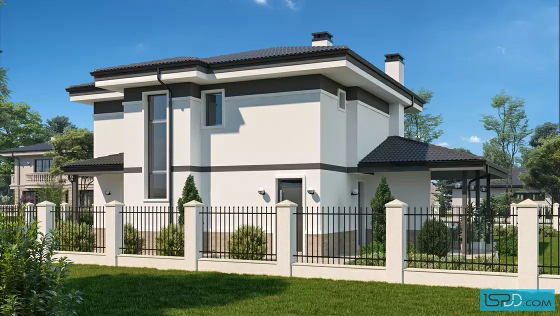 Проект на къща в с. Лесново