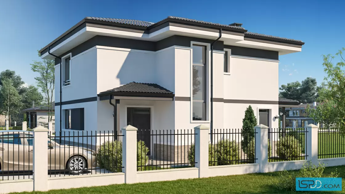 Проект на къща в с. Лесново