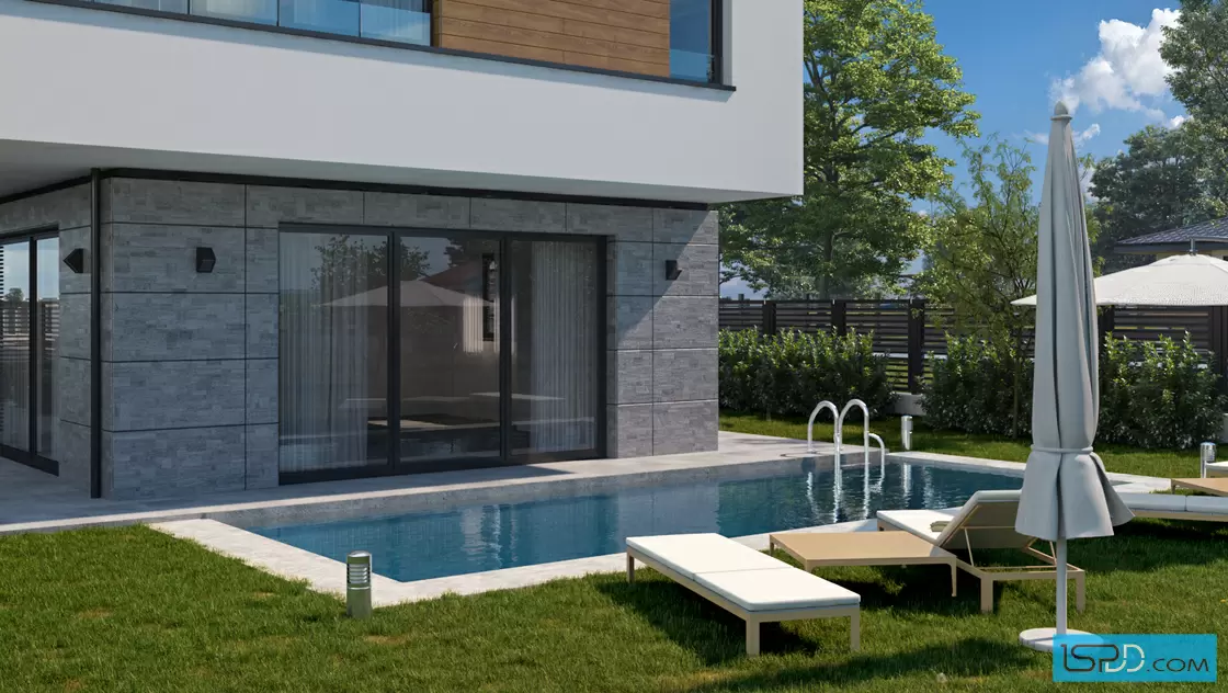 Проект на къща в с. Лозенец