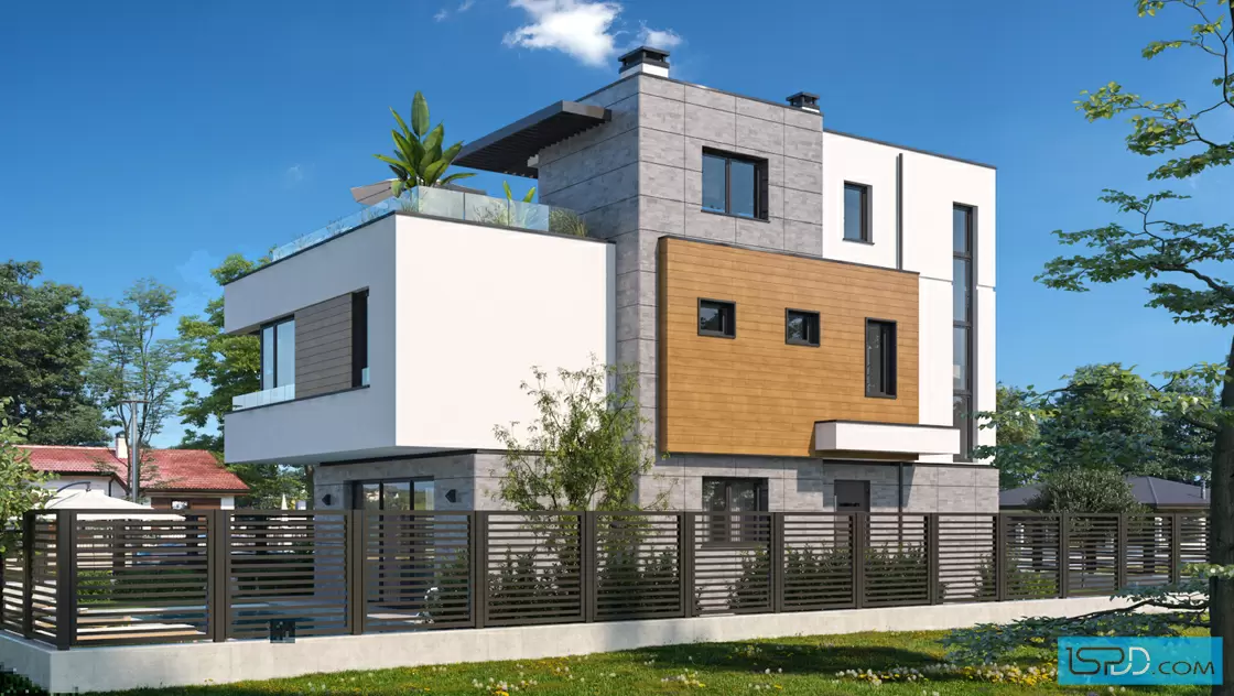 Проект на къща в с. Лозенец