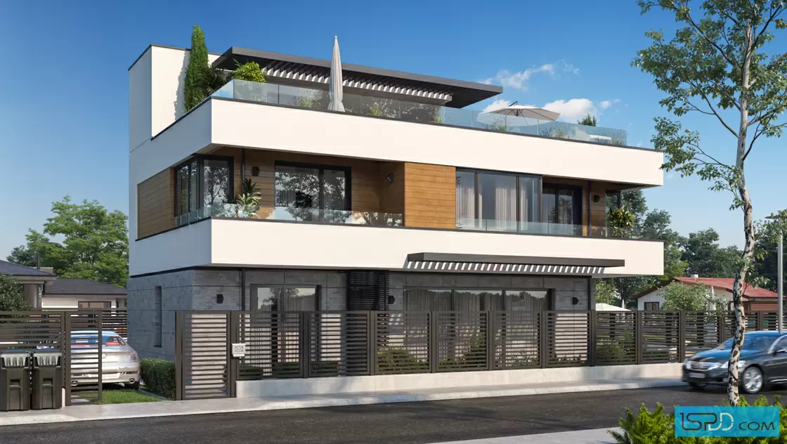 Проект на къща в с. Лозенец