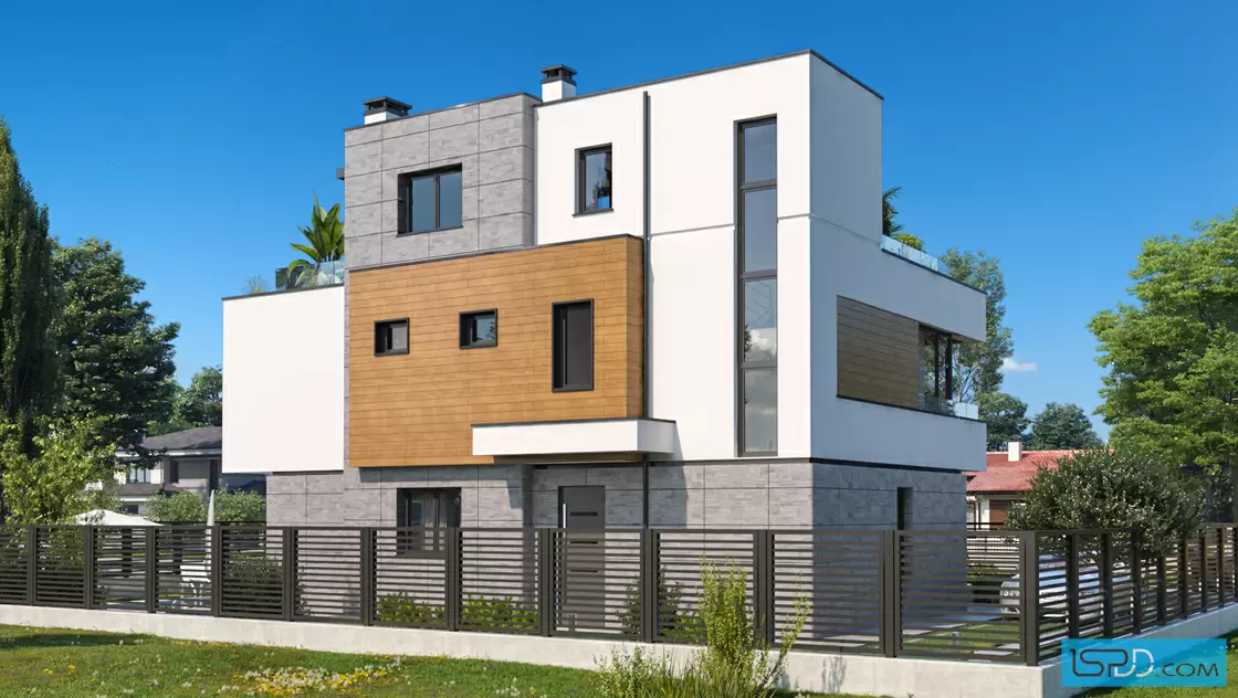 Проект на къща в с. Лозенец