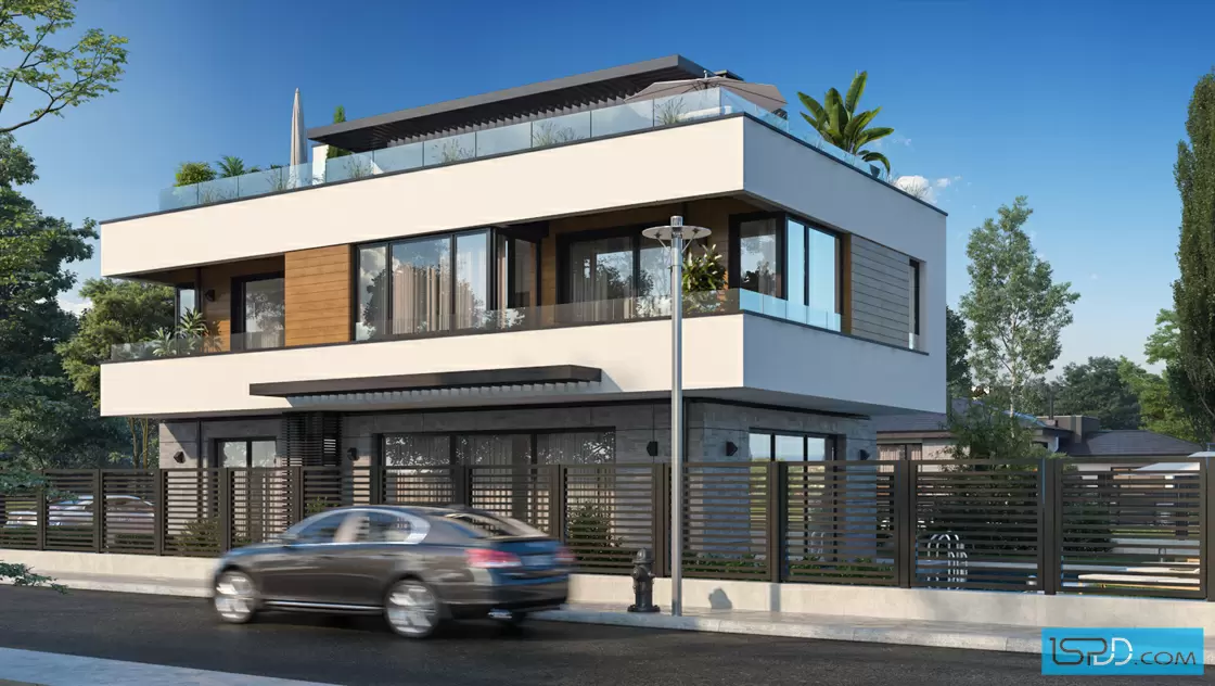 Проект на къща в с. Лозенец