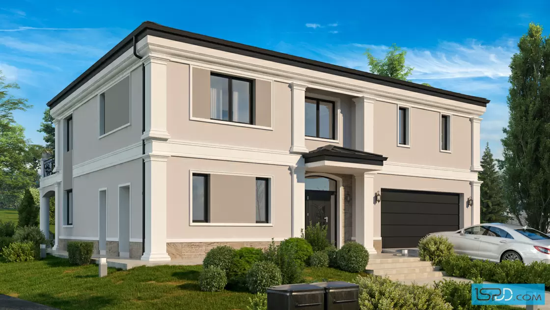 Проект на къща във в.з. Люлин