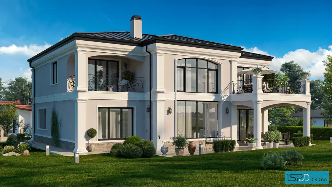 Проект на къща във в.з. Люлин