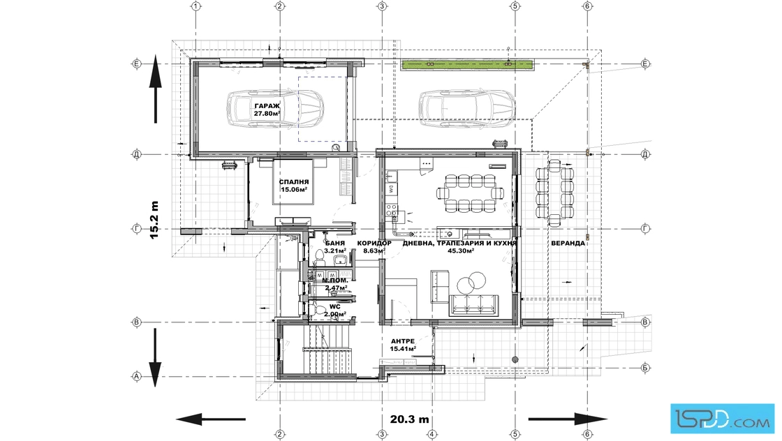 План на първи етаж