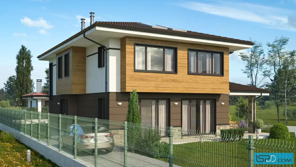 Проект на къща в с. Мрамор