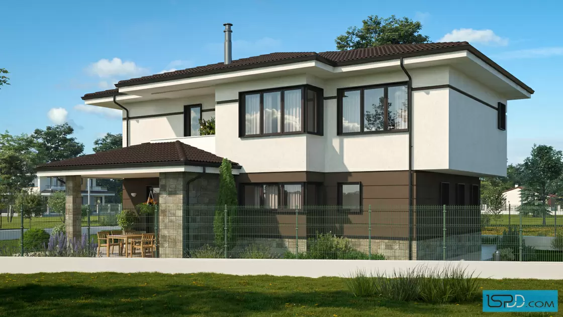 Проект на къща в с. Мрамор