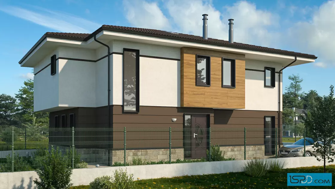 Проект на къща в с. Мрамор