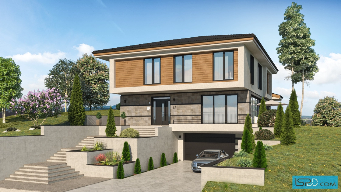 Проект на къща в с. Пчелище