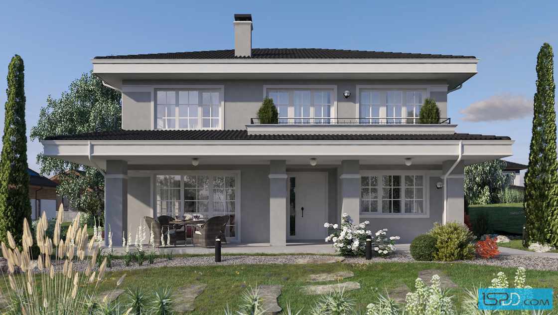 Проект на къща в гр. Попово