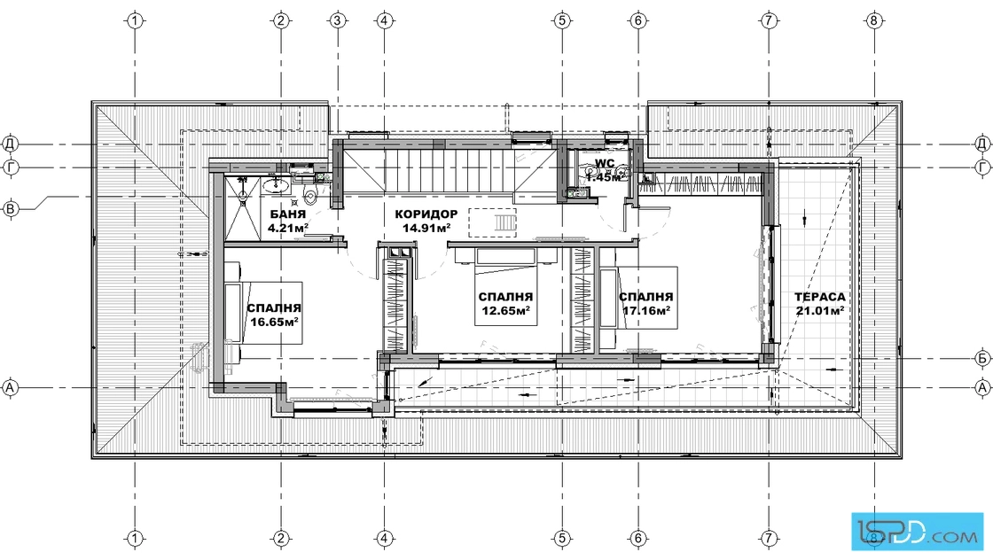 План на втори етаж