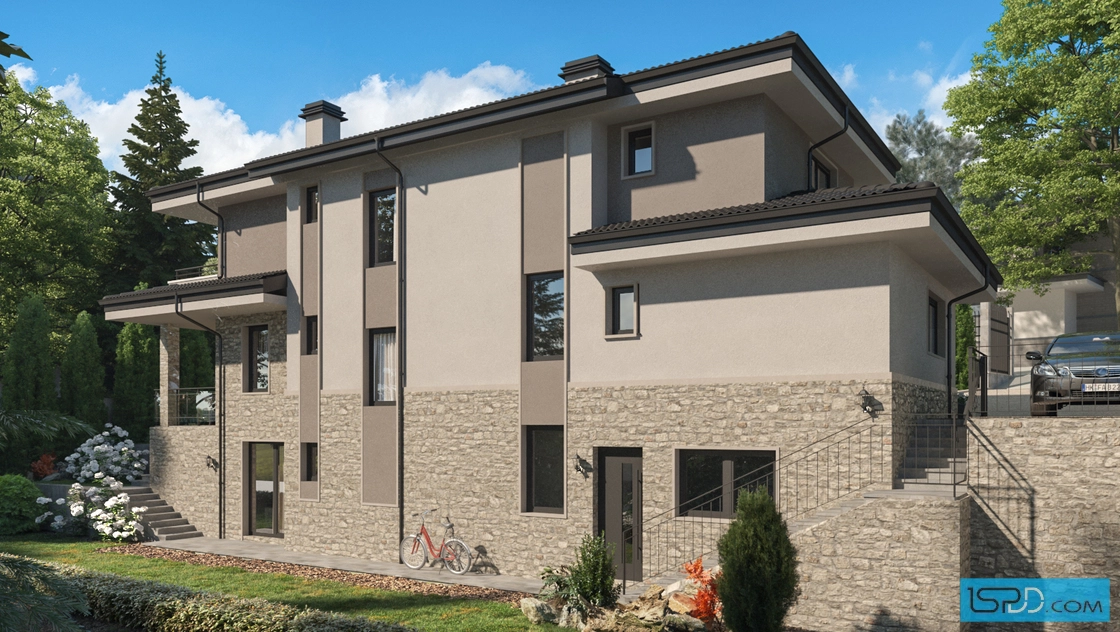 Проект на къща в гр. Правец