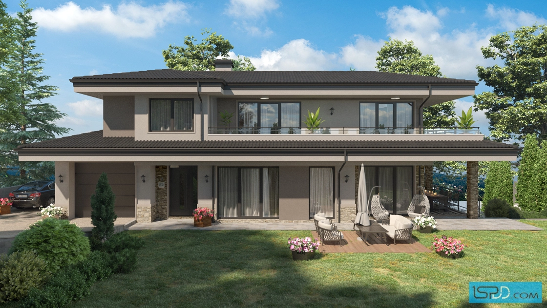 Проект на къща в гр. Правец