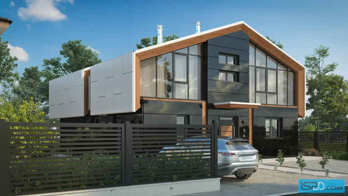 Проект на къща в с. Волуяк